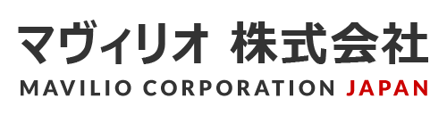 Official visual identifier for MAVILIO Corporation Japan